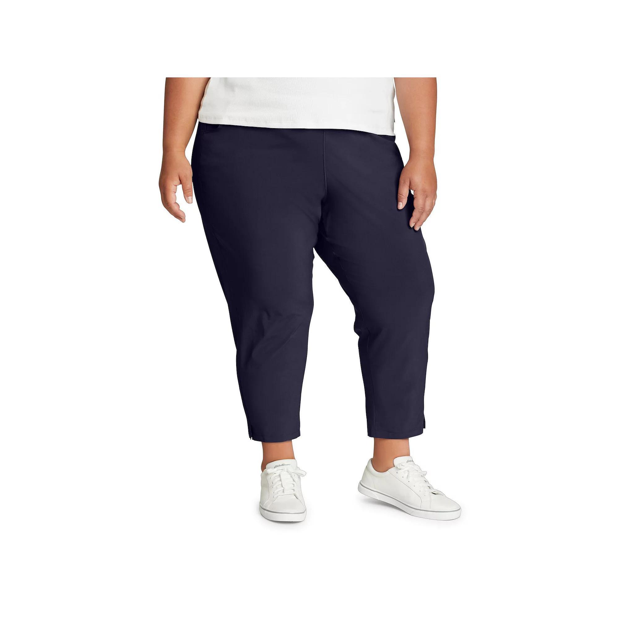 Plus Size Eddie Bauer Departure Ankle Pants, Women's, Size: 2XL, Atlantic Product Image