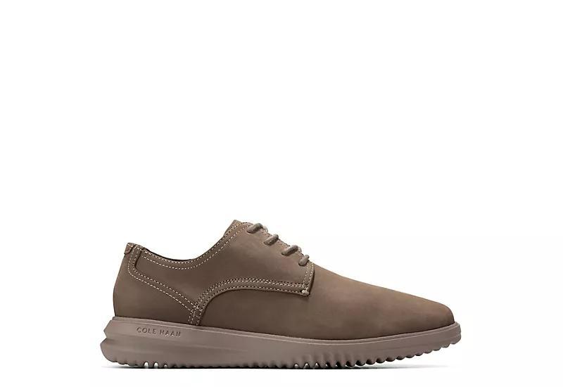 Cole Haan Grand+ Men's Leather Oxford Shoes, Size: 13, Truffle Irish Brown Product Image