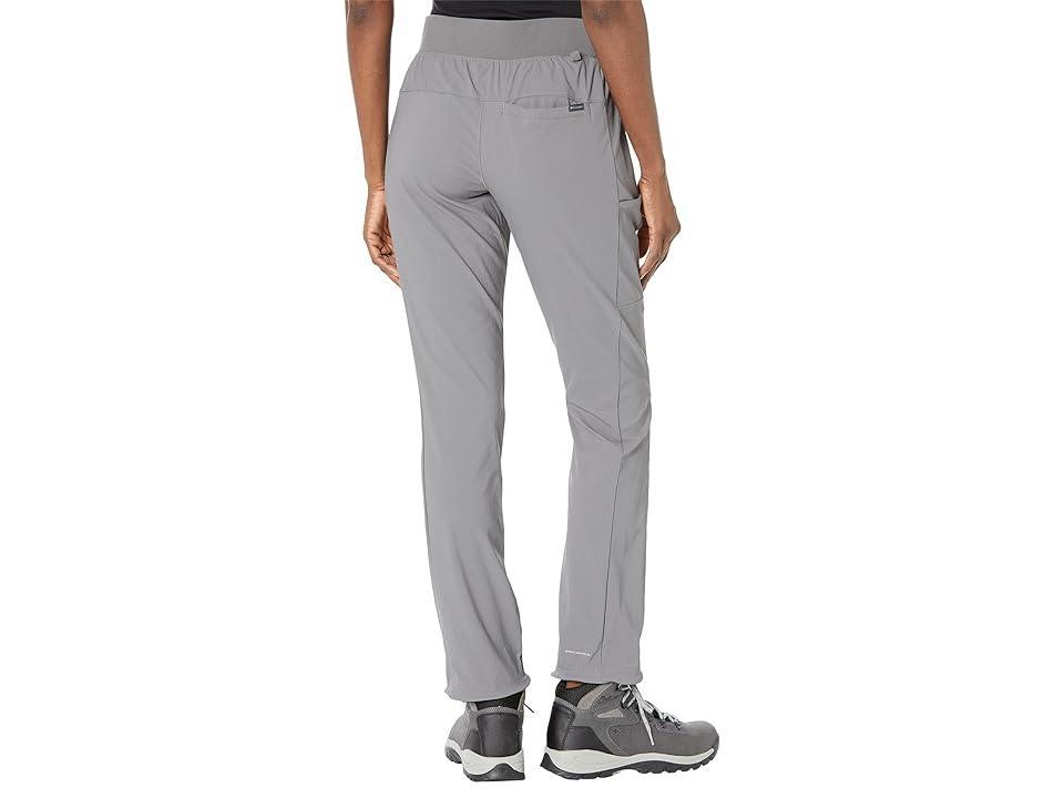 Columbia Leslie Falls Pants (City Grey) Women's Clothing Product Image