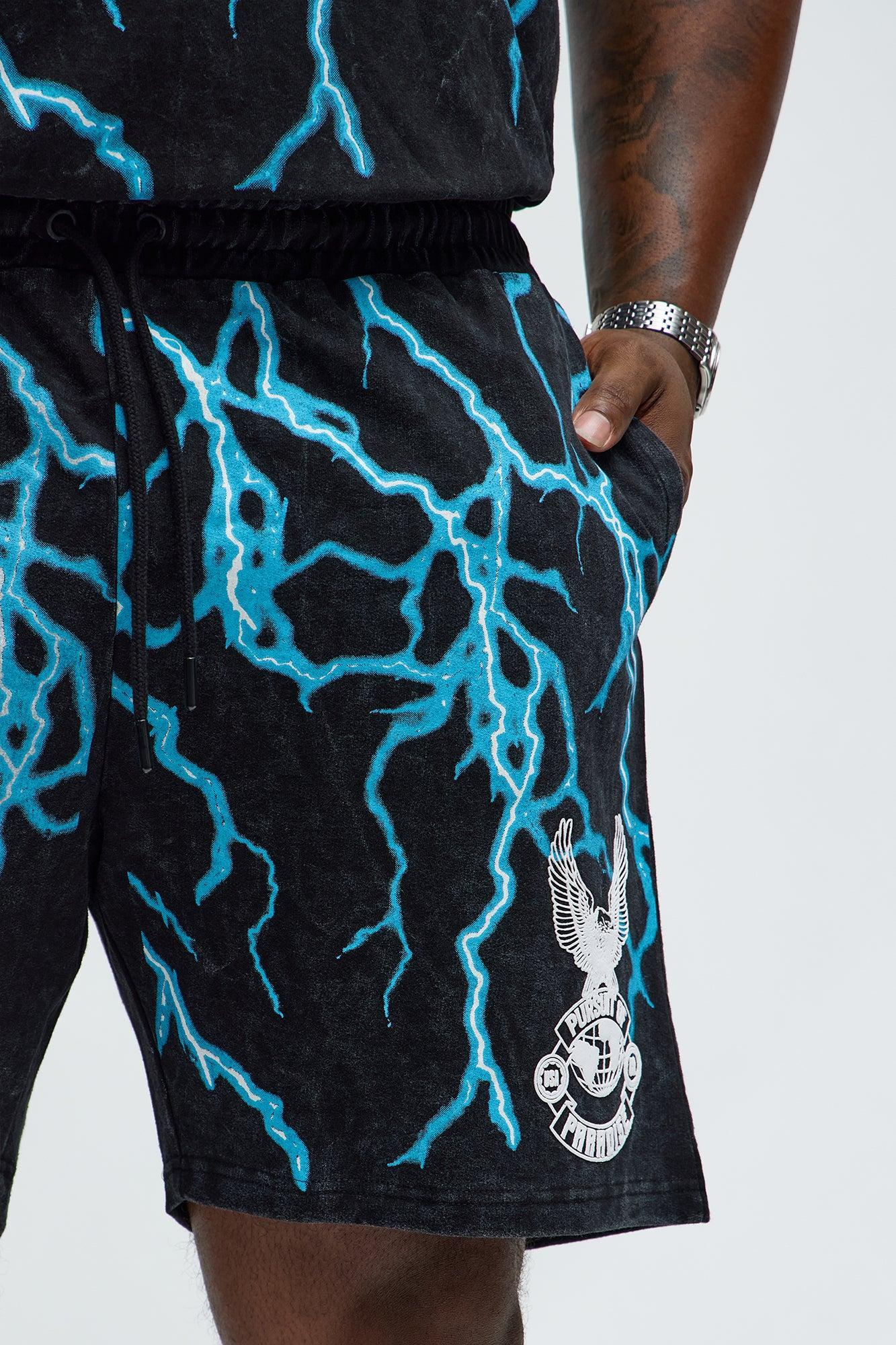 Thunder Bird Sweatshorts - Black Product Image