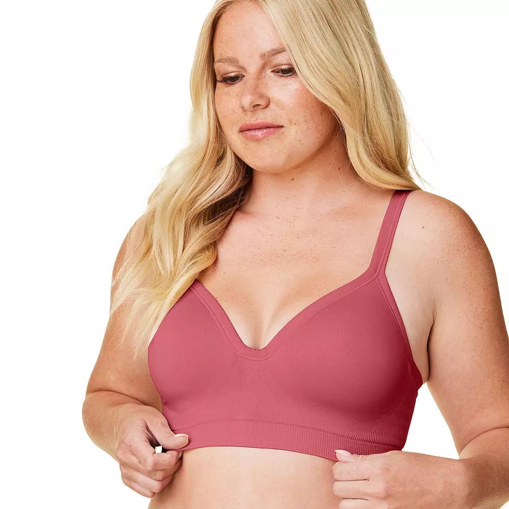 Bravado Designs Muse Wireless Everyday Bra 11012V, Women's, Size: Medium, Lipstick Product Image