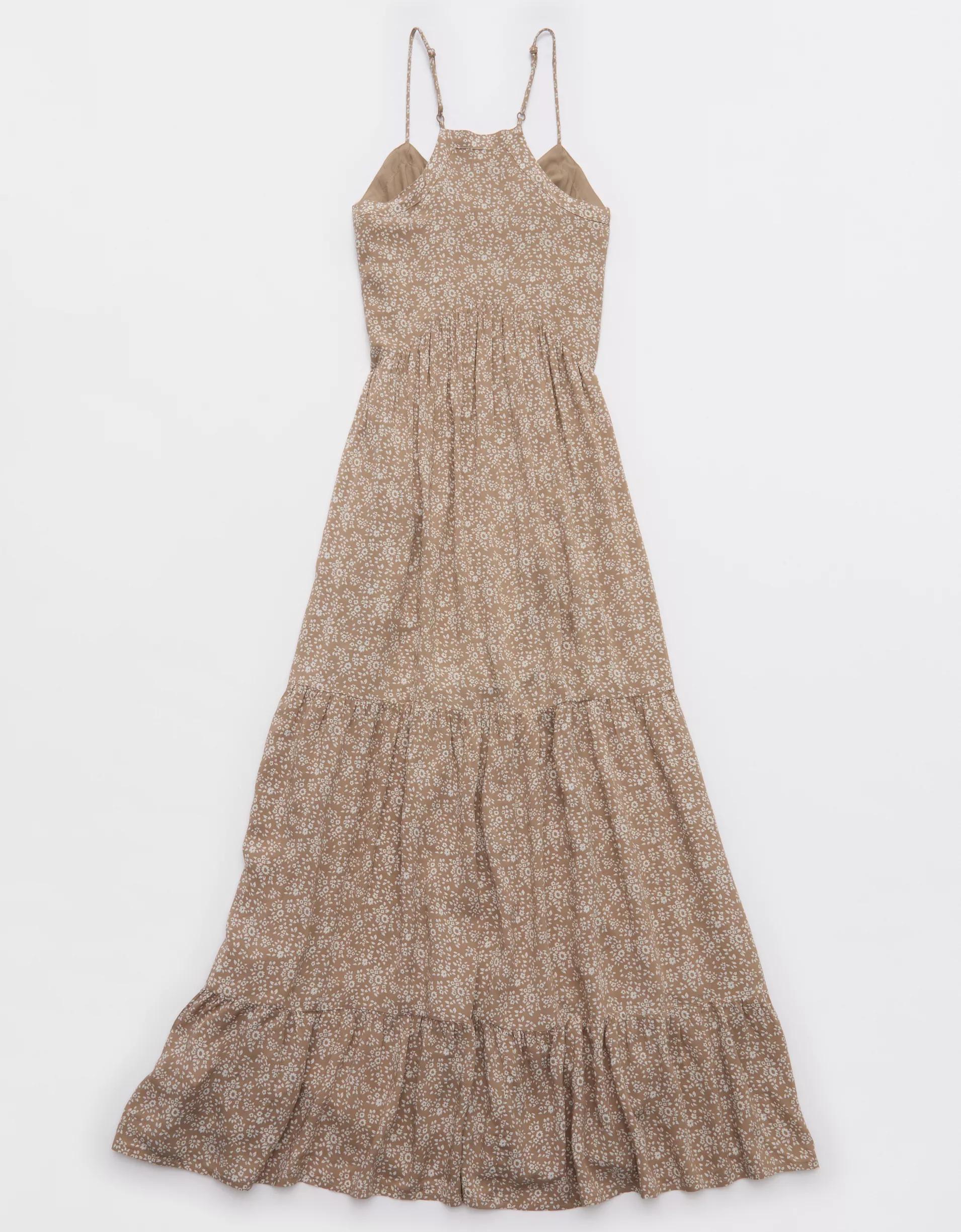 Aerie Printed Maxi Dress Product Image