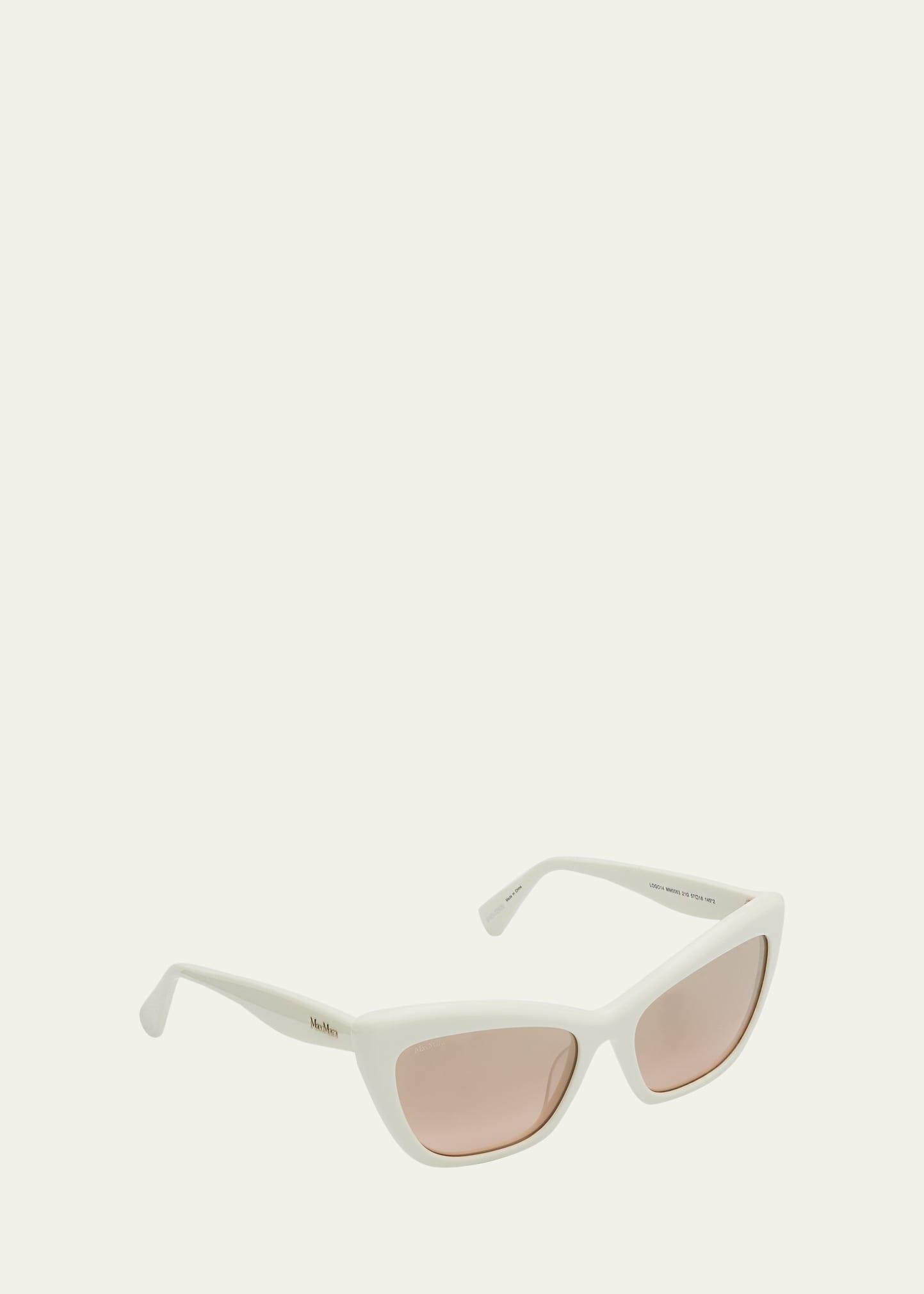 Logo Acetate Cat-Eye Sunglasses Product Image