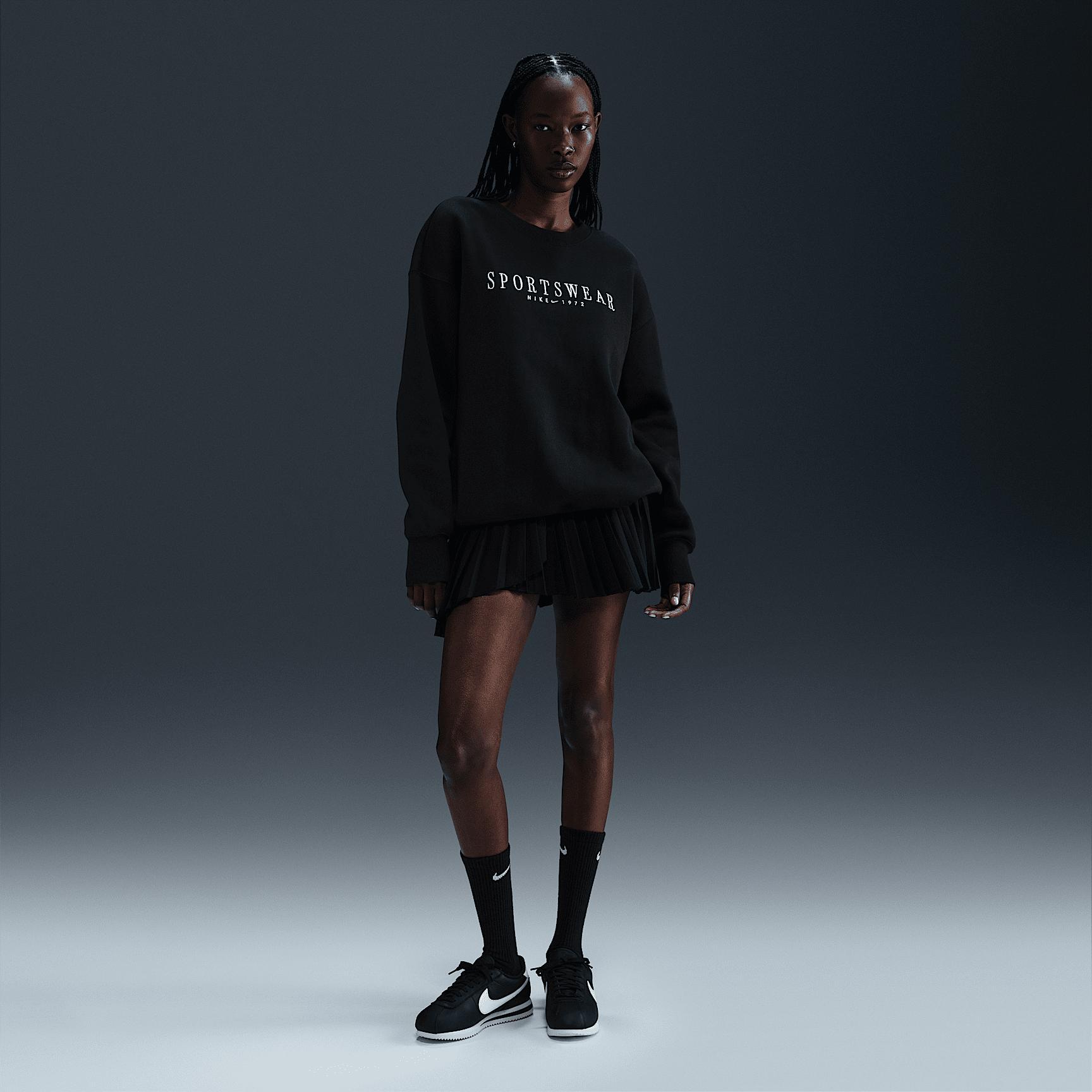 Nike Sportswear Phoenix Fleece Women's Oversized Crew-Neck Sweatshirt Product Image