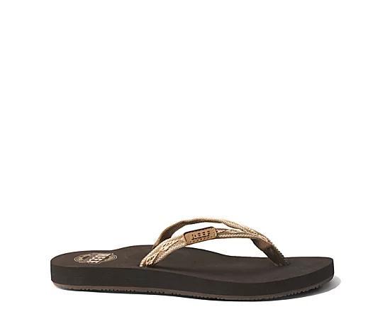 REEF Ginger Women's Flip Flop Sandals, Size: 9, Brown Peach Product Image