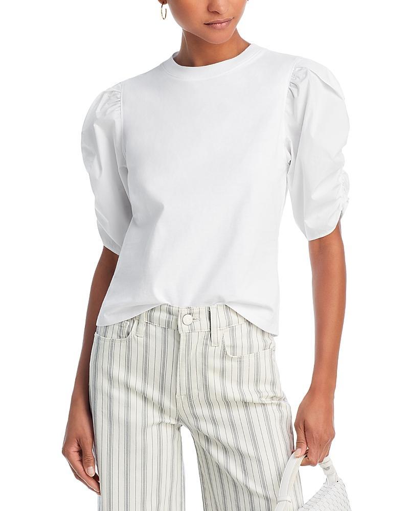 Frame Cotton Puff Sleeve Top Product Image