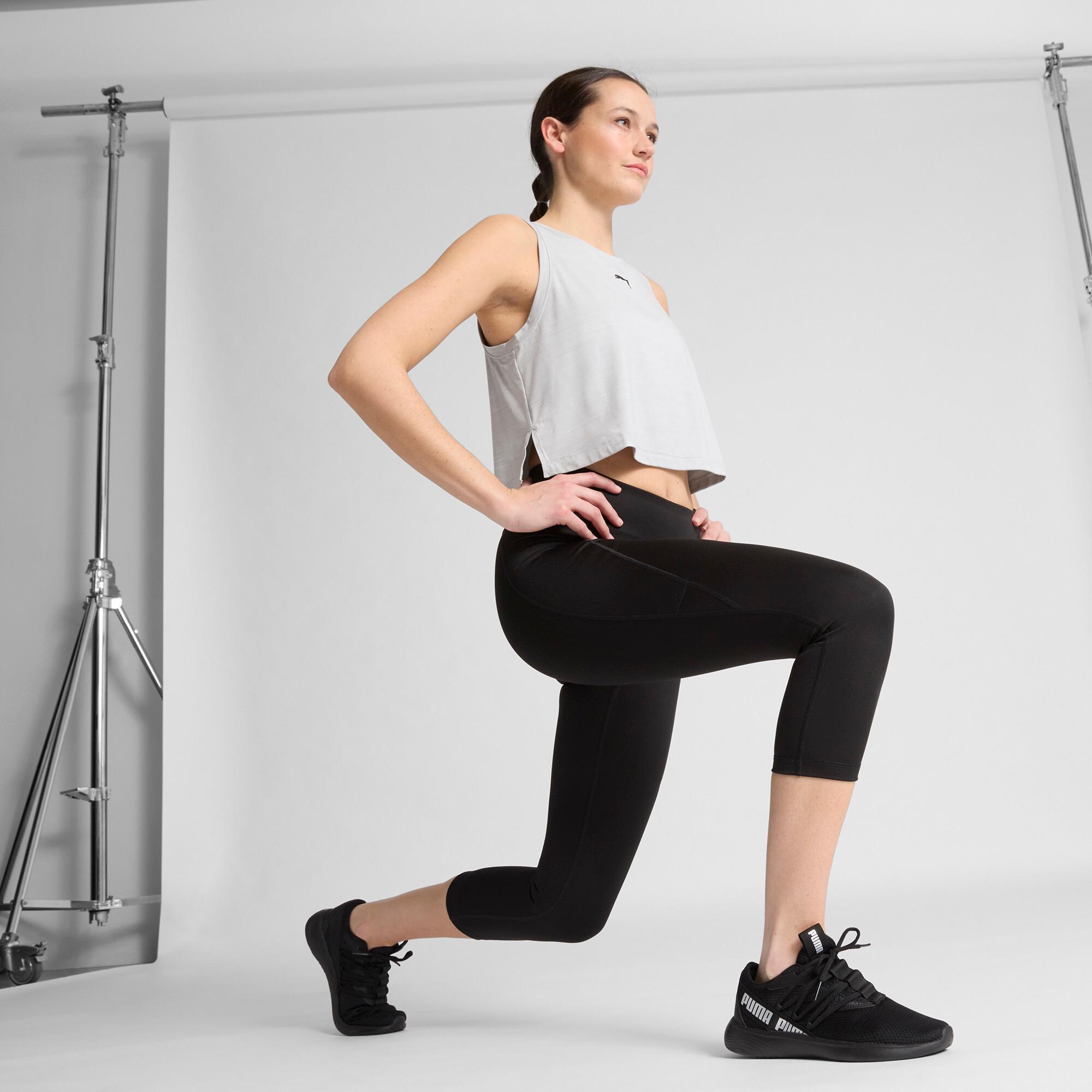 PUMA Train All Day ESSENTIALS Women's High-Waisted Capri Training Tights Product Image