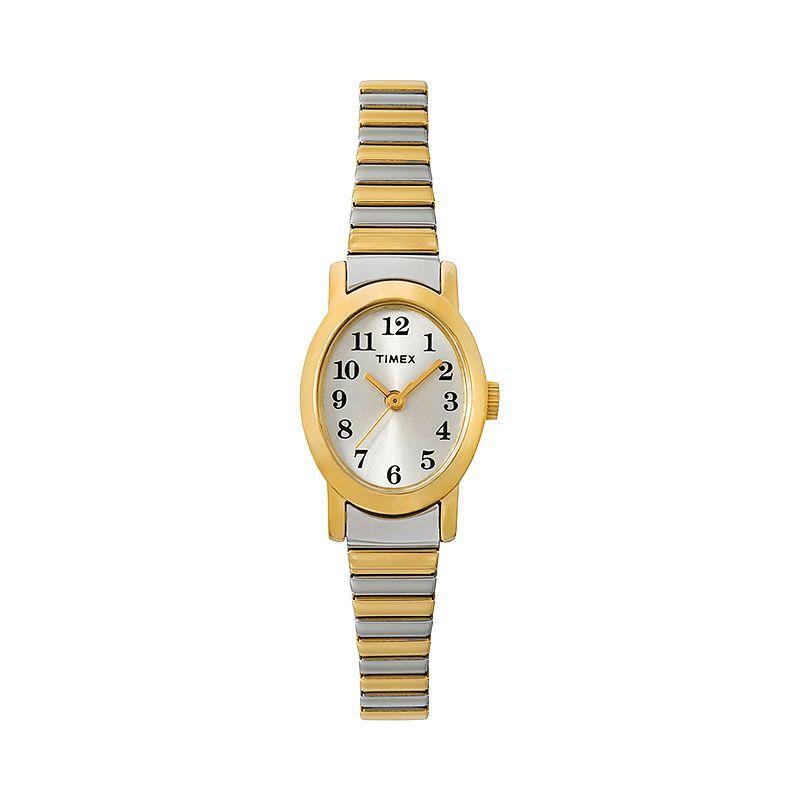 Women's Timex Cavatina Expansion Band Watch Silver T2M570JT Product Image