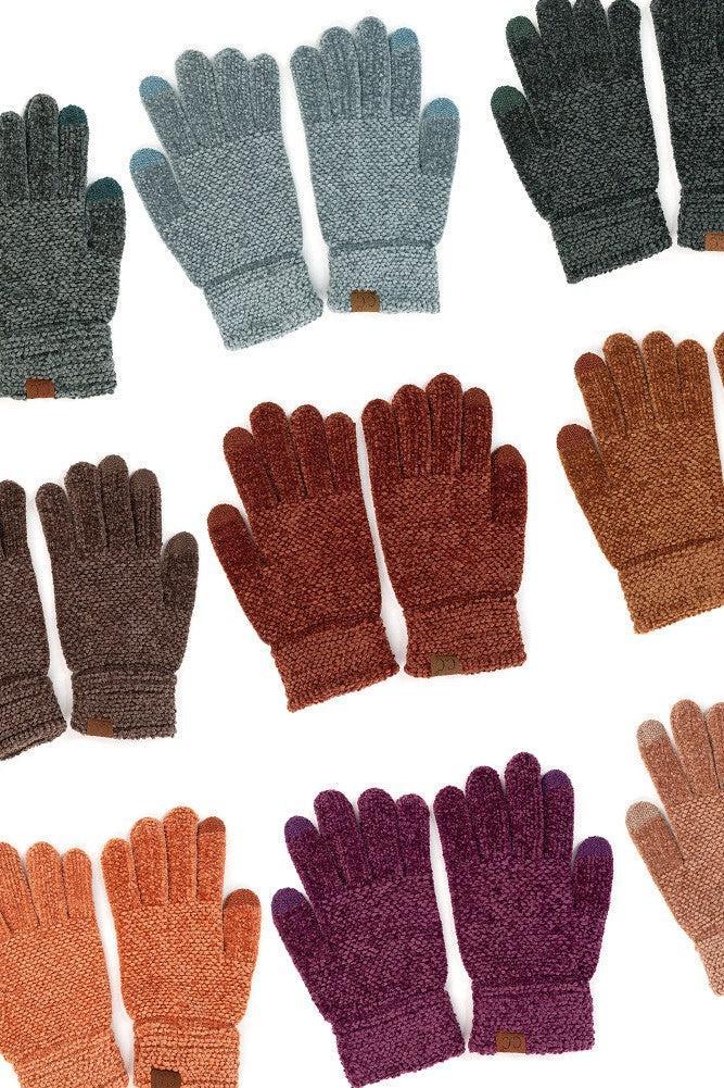 CC Chenille Gloves, 7 Colors Product Image