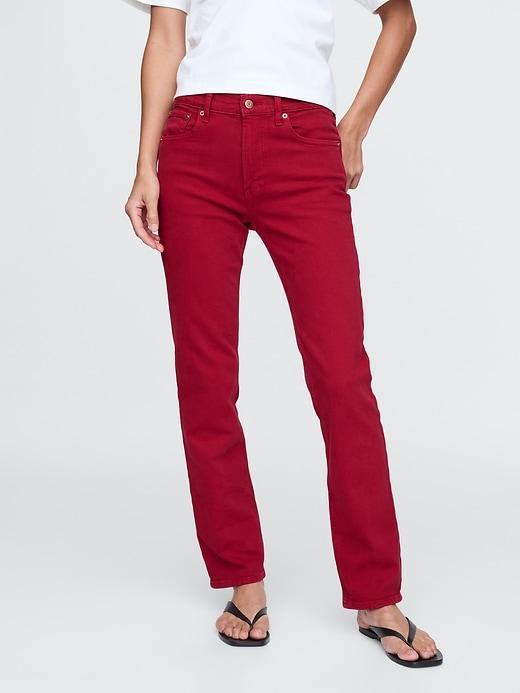 High Rise &apos;90s Straight Jeans Product Image