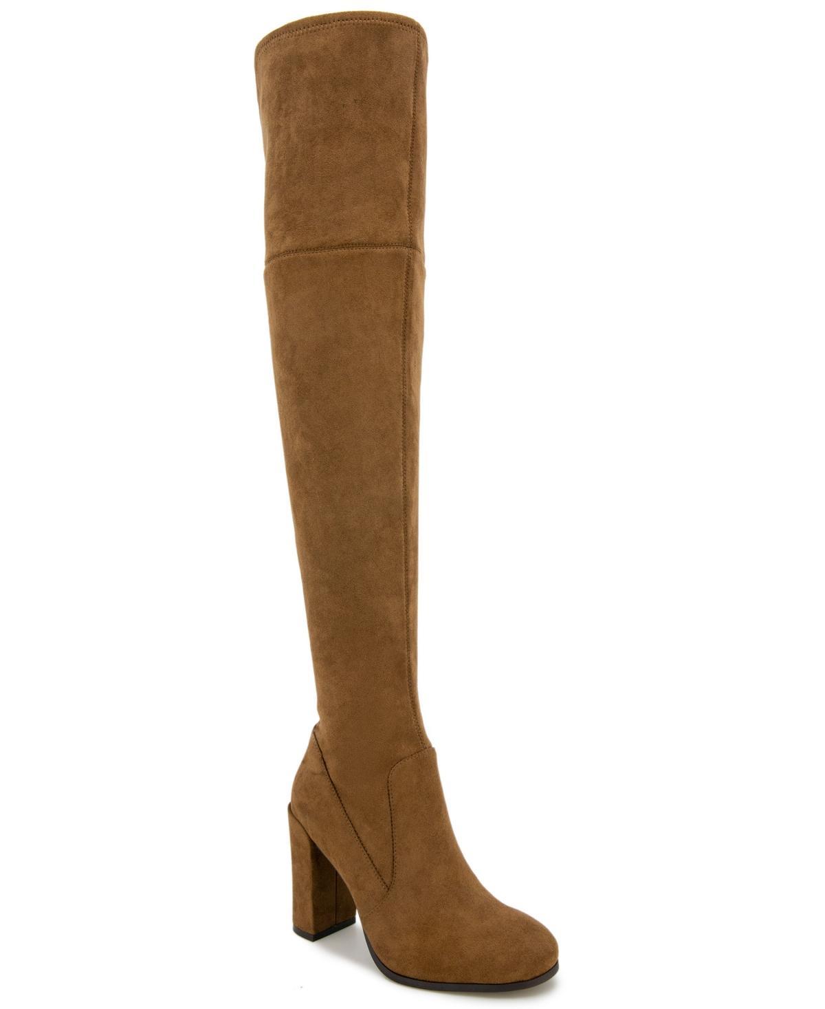 Kenneth Cole New York Justin Over-the-Knee Boot Microsuede) Women's Boots Product Image