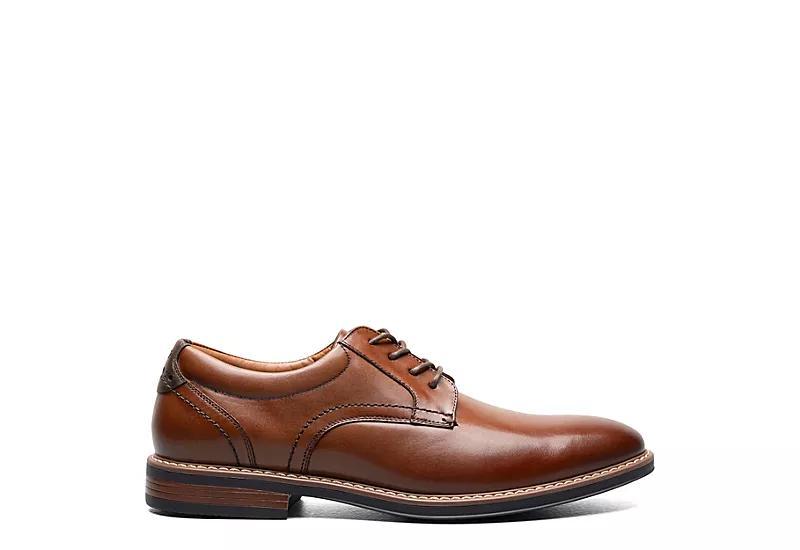 Nunn Bush® Centro Flex Men's Oxford Dress Shoes, Size: 12 Wide, Red Product Image