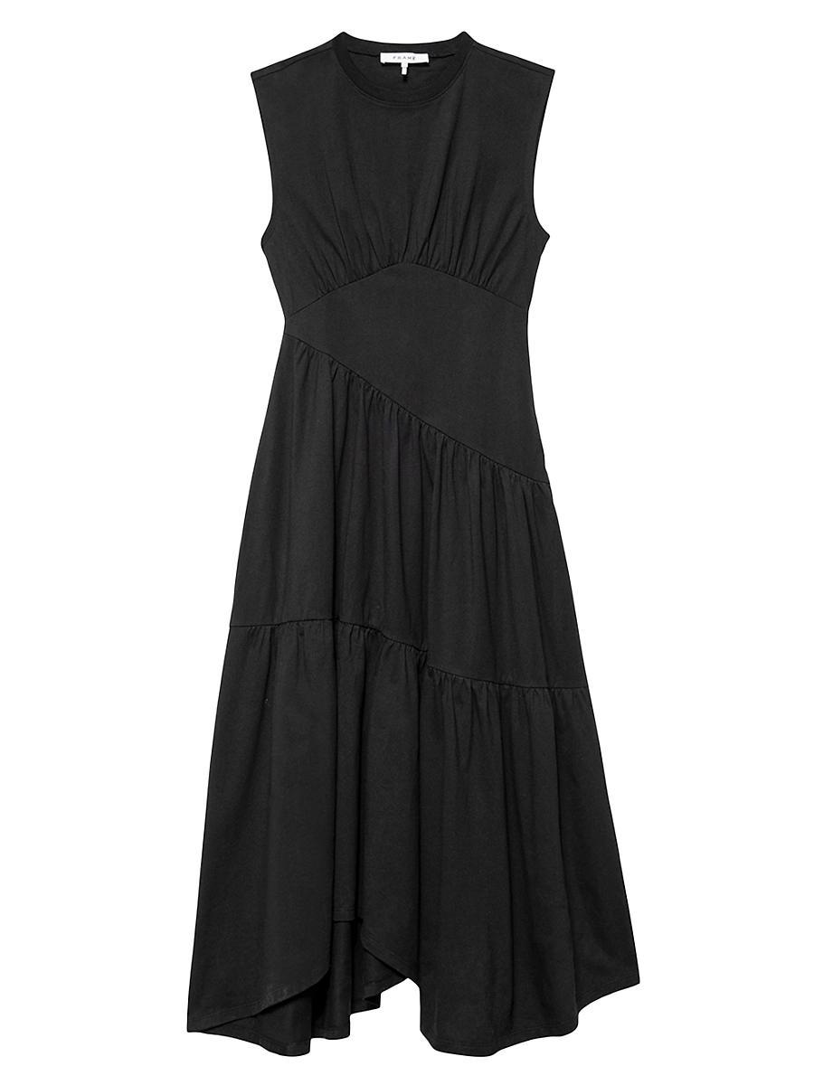 Frame Gathered Seam Knit Dress Product Image