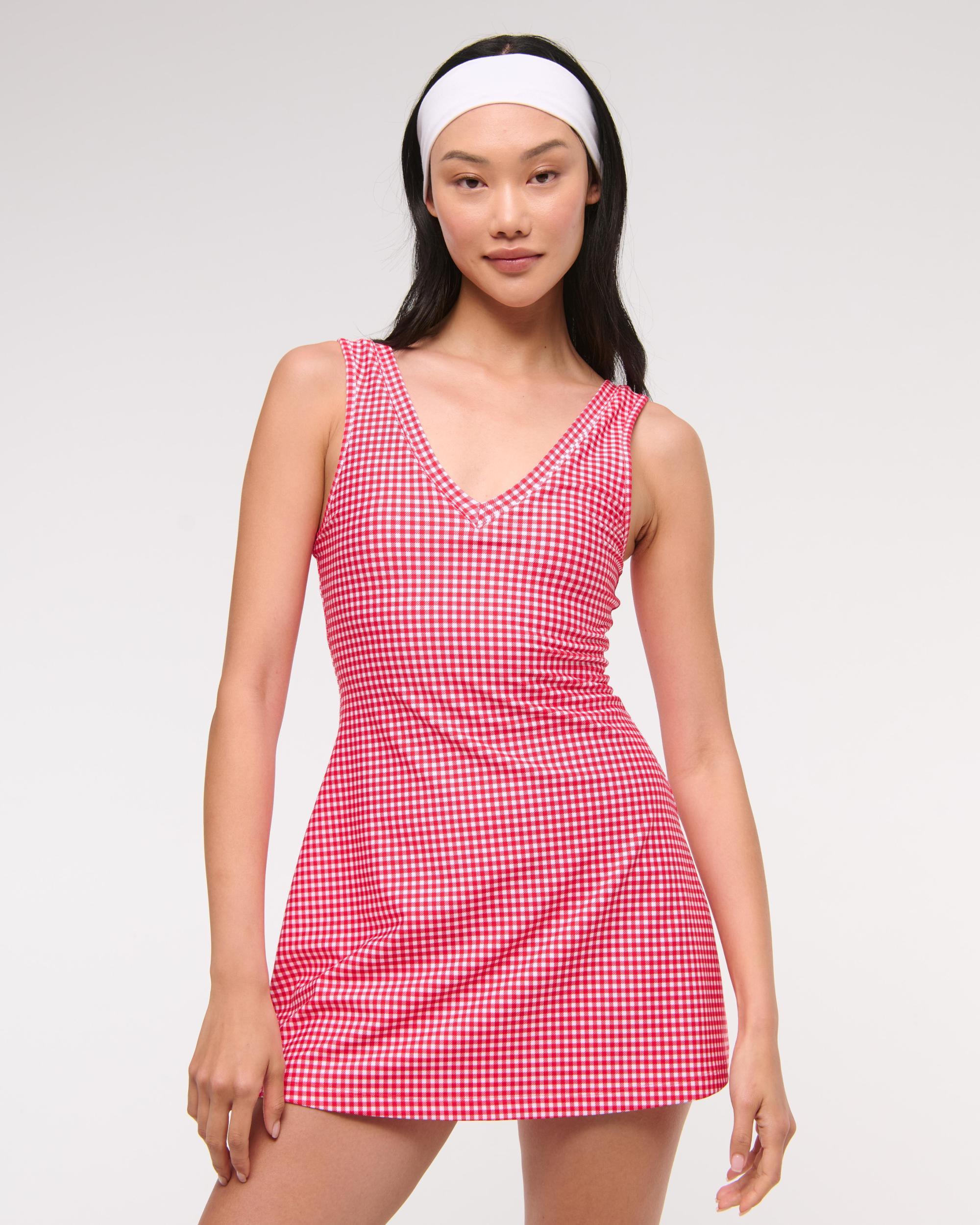 YPB sculptLUX V-Neck Mini Dress Product Image