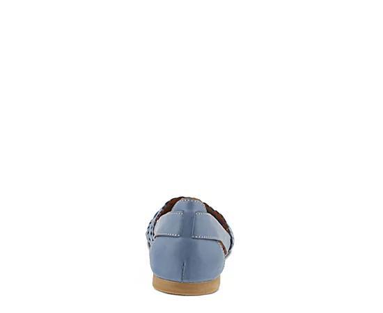 Spring Step Delorse Women's Leather Flats, Size: 35, Blue Blue Product Image