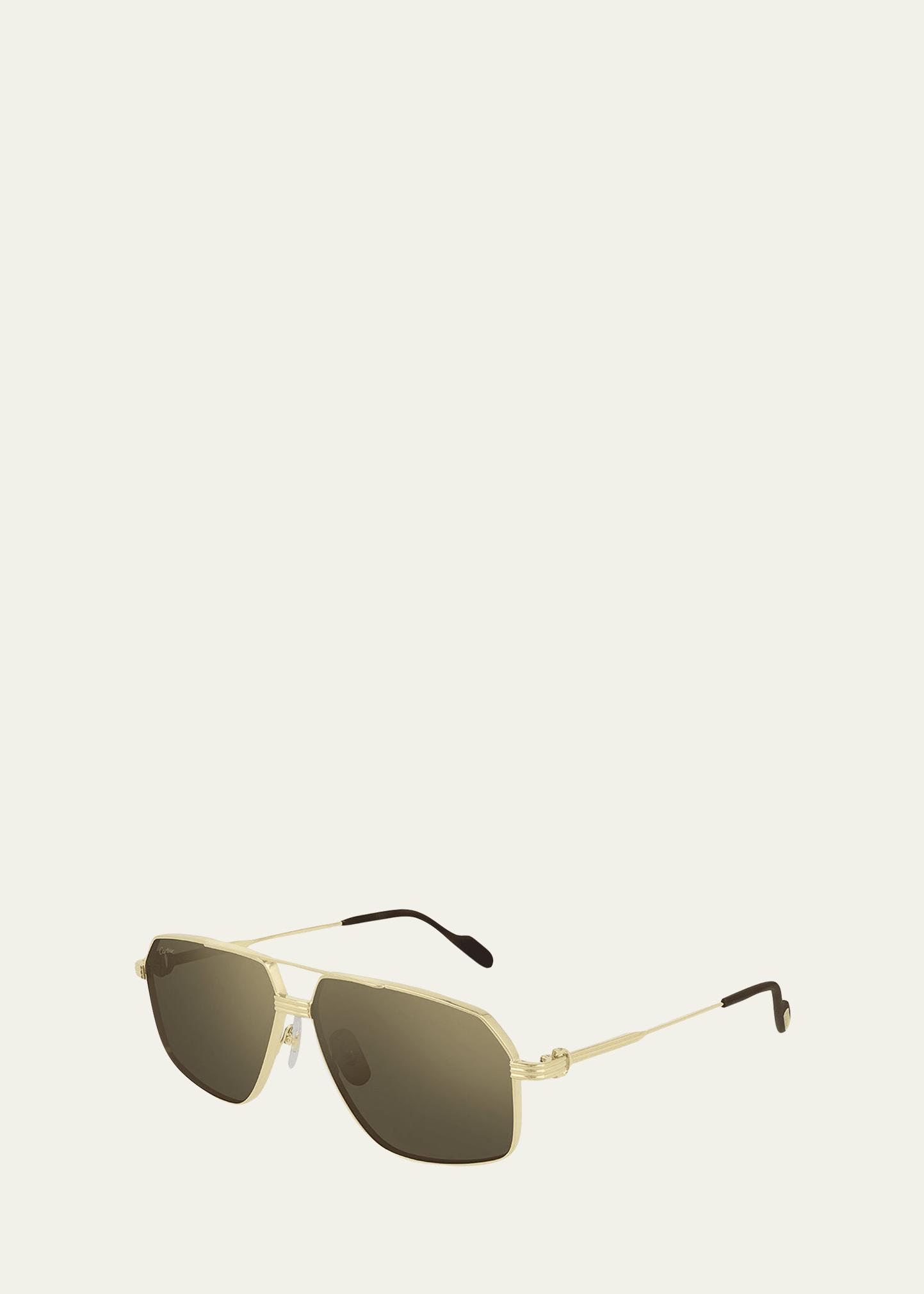 Mens Santos Classic 59MM Round Sunglasses Product Image