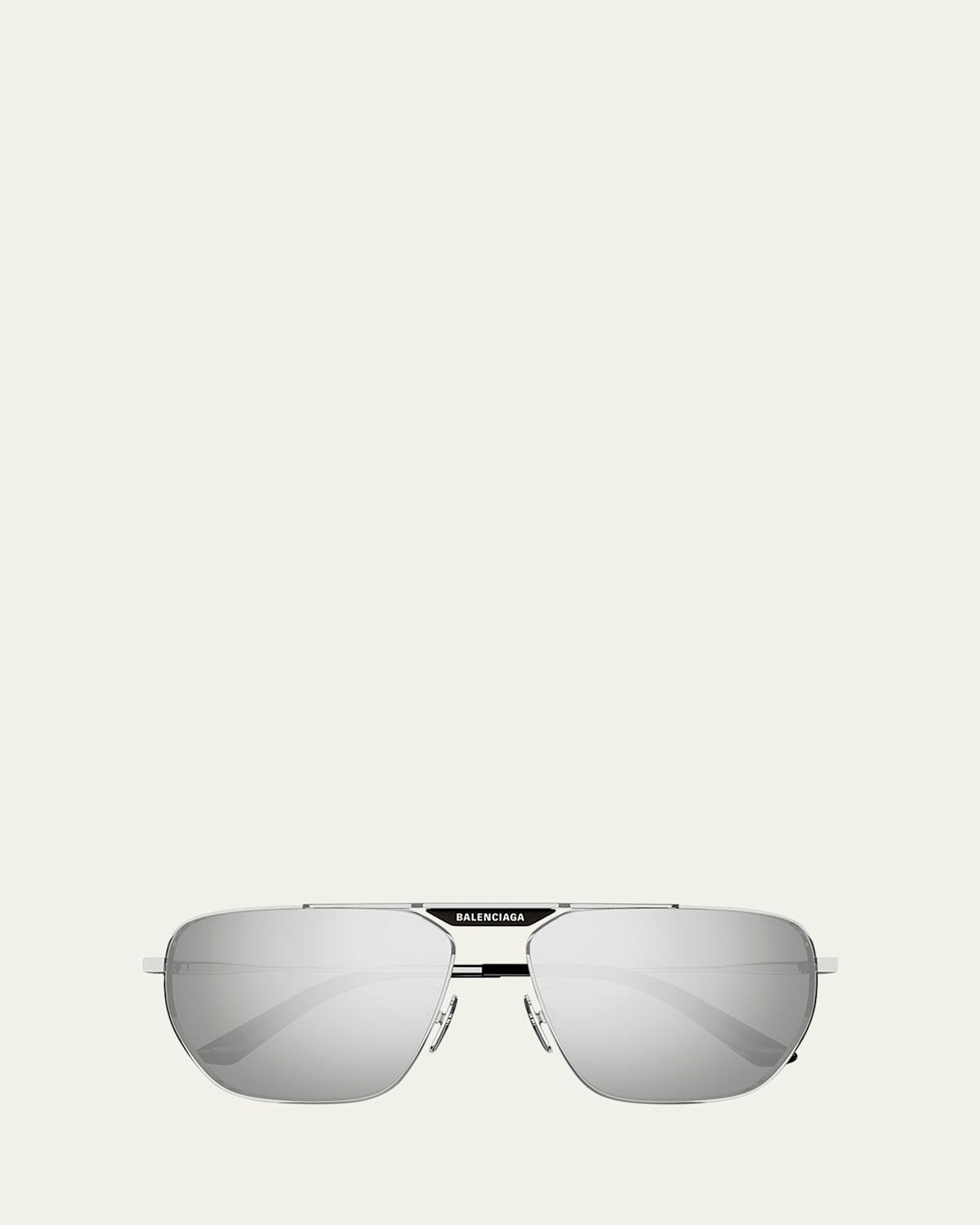 Mens BB0298SM Metal Aviator Sunglasses Product Image