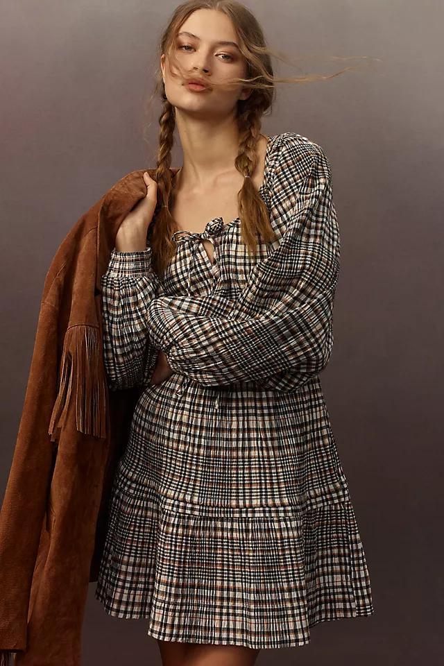 The Somerset Mini Dress: Puff-Sleeve Edition Product Image