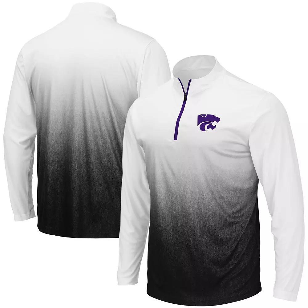 Men's Colosseum Navy Pitt Panthers Magic Team Logo Quarter-Zip Jacket, Size: Medium, Blue Product Image