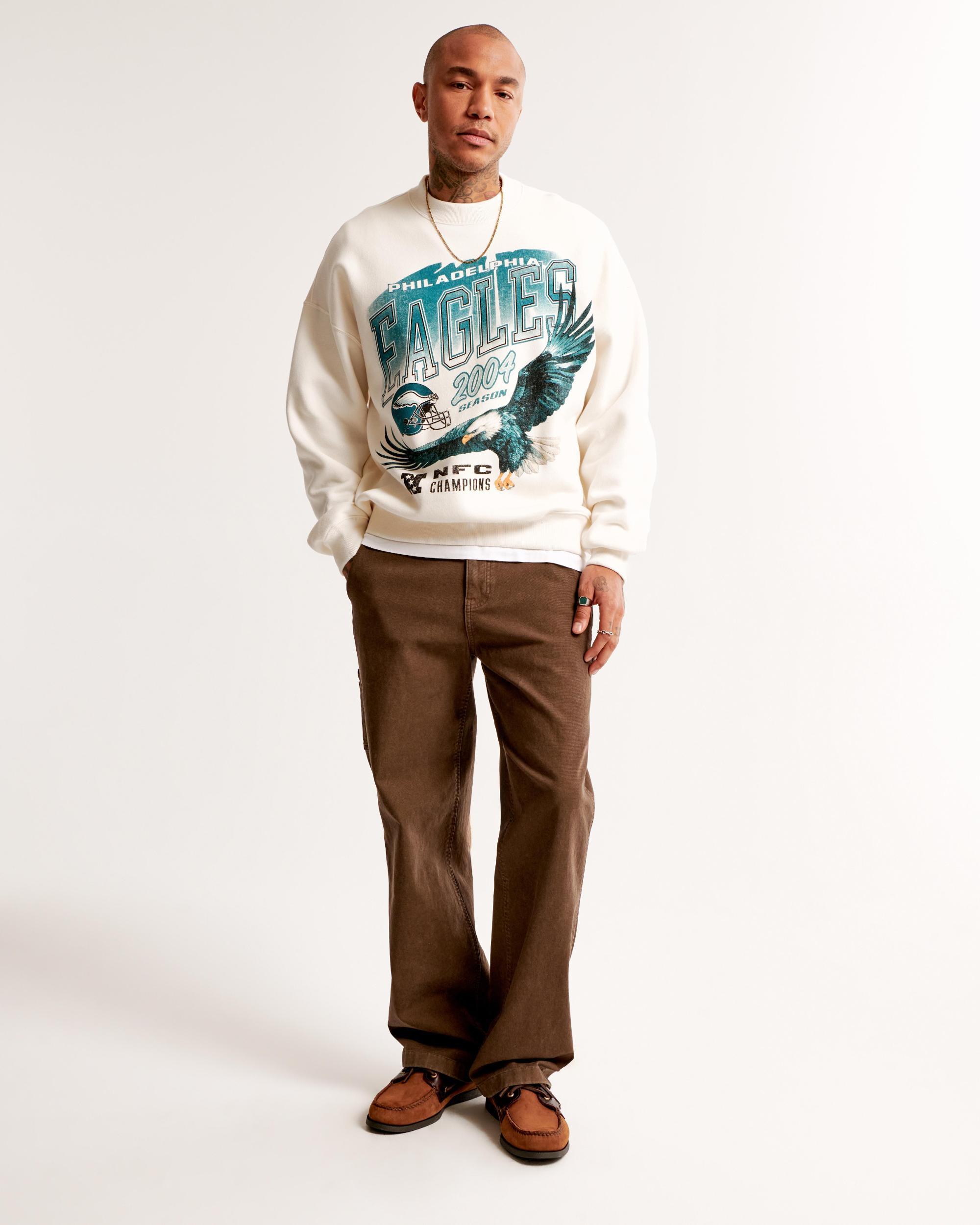 Minnesota Vikings Graphic Crew Sweatshirt Product Image