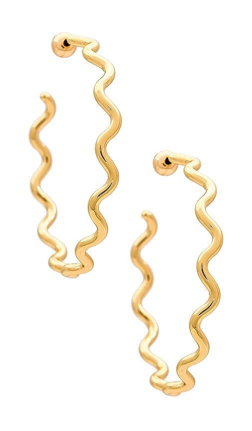 Playful Squiggle Earrings Jenny Bird Product Image