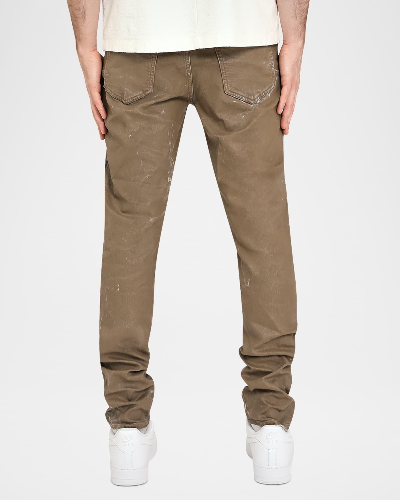 Men's Fracture Coated Jeans Product Image
