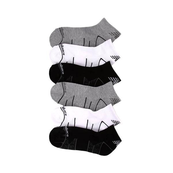 Womens New Balance Quarter Socks 6 Pack - Multicolor Product Image