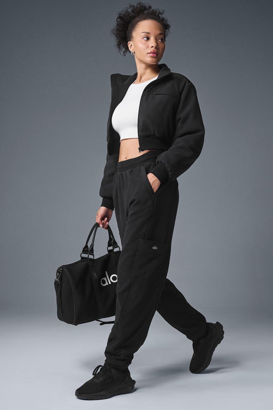Polar Fleece Wintry Mix Pant - Black Product Image