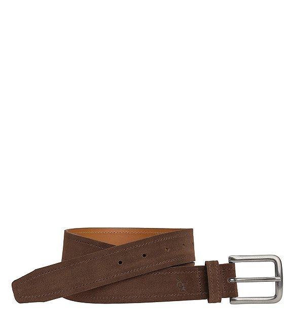Johnston & Murphy Men's Baldwin Suede Belt Product Image
