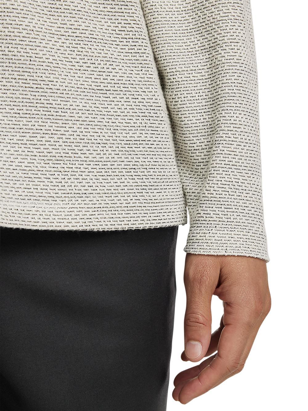Polyester Blend Button Front Polo - White Product Image