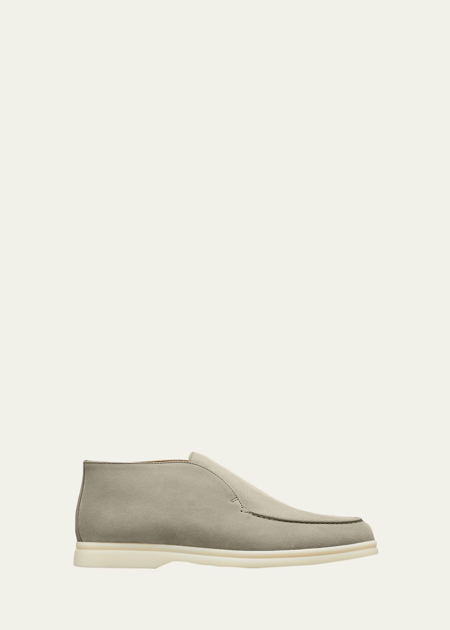 Open Walk Suede Booties Product Image