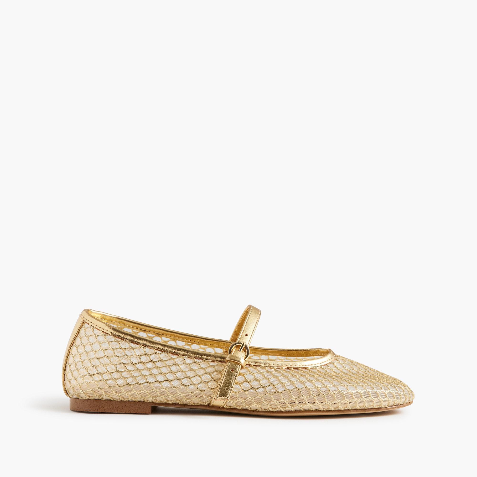 Mesh Mary Jane flats Product Image