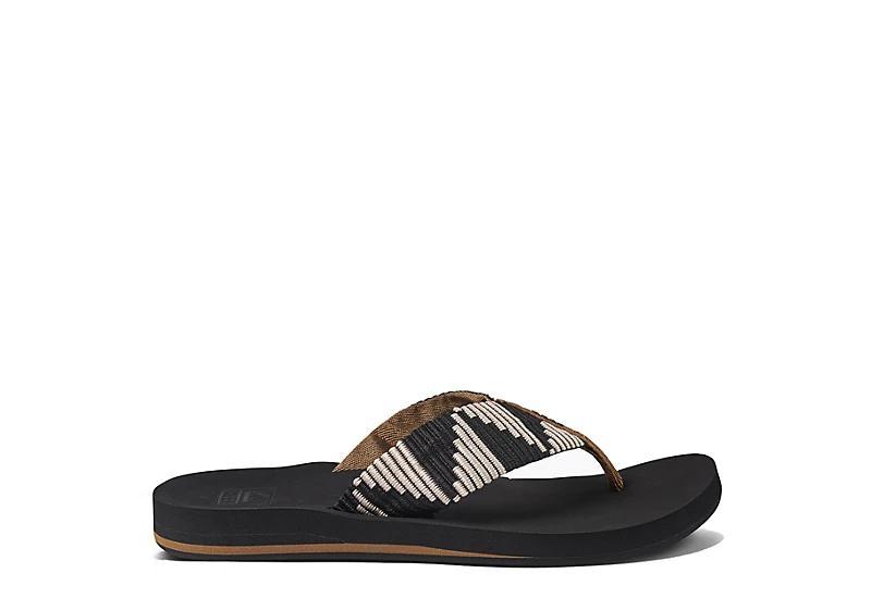 REEF Spring Woven Women's Flip Flop Sandals, Size: 10, Pebble Product Image