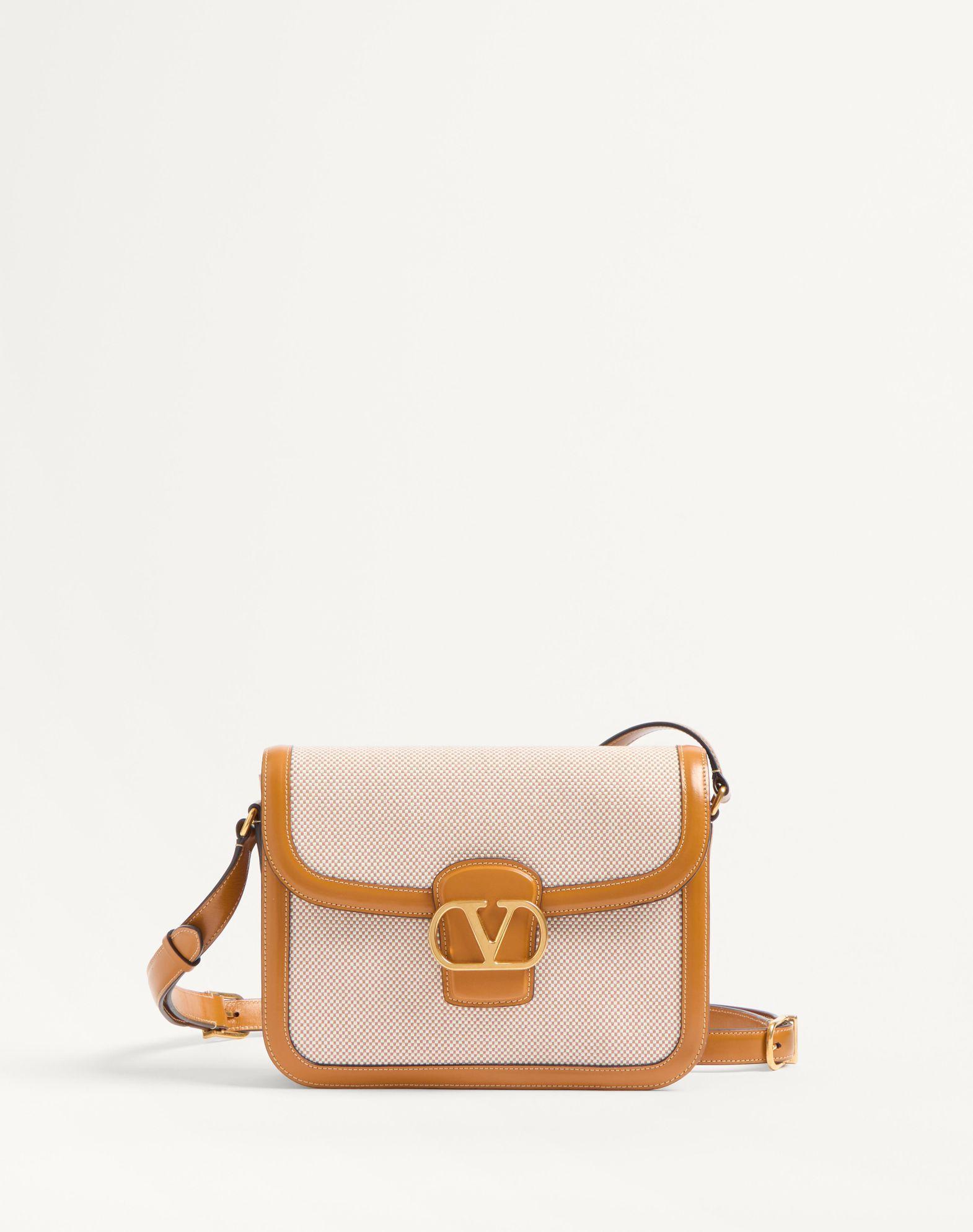 VALENTINO GARAVANI 9TO5 CANVAS SHOULDER BAG Product Image