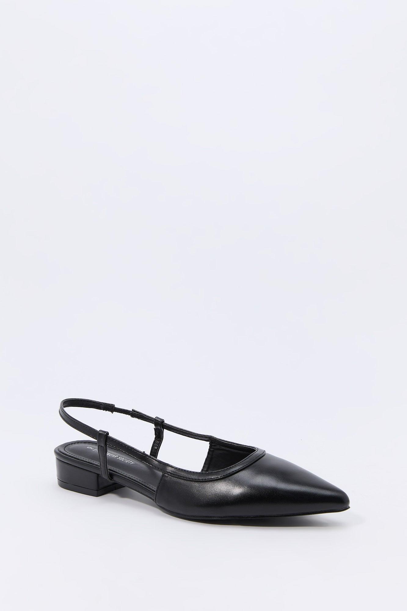 Pointed Toe Slingback Flat Female Product Image