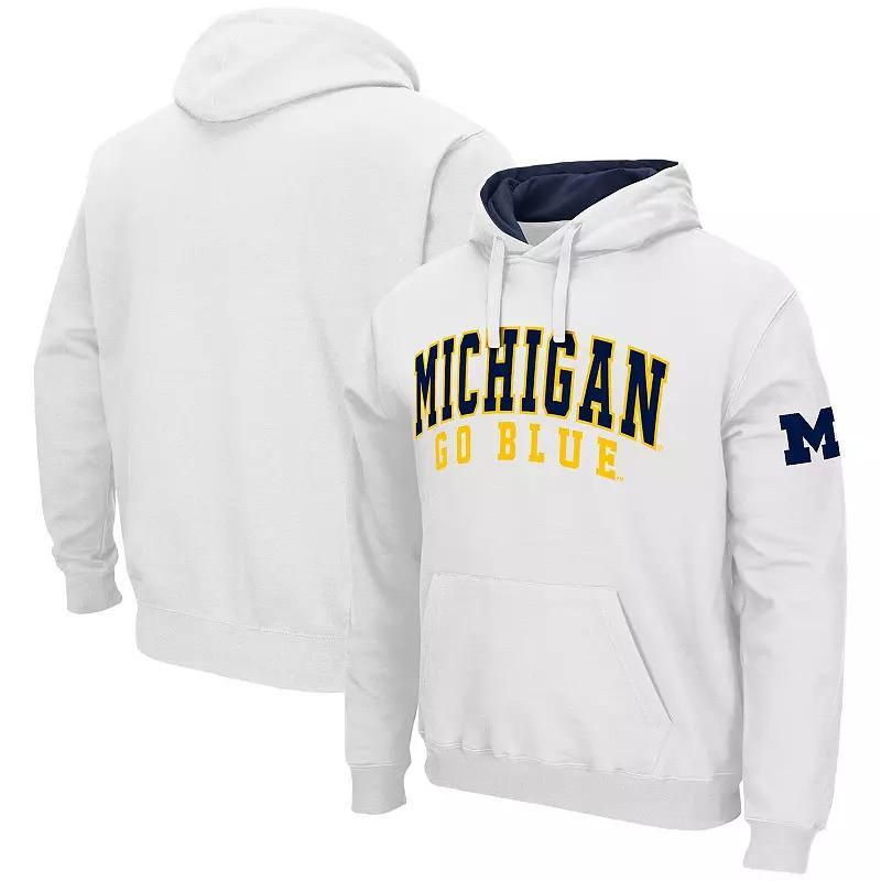 Colosseum Mens Michigan Wolverines Double Arch Pullover Hoodie Product Image