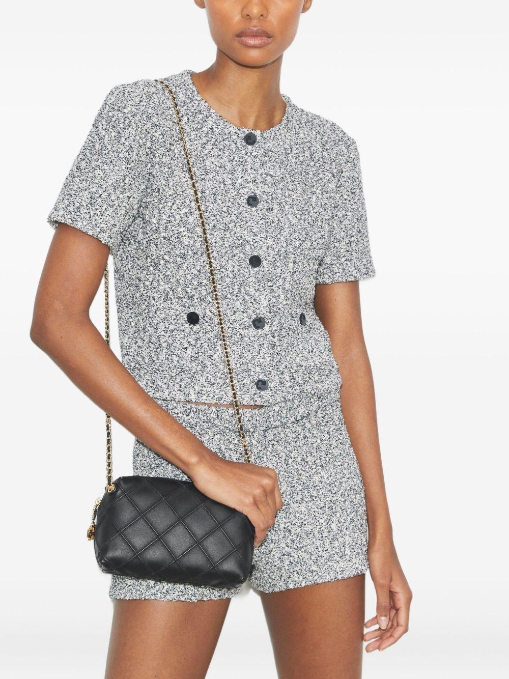 TORY BURCH Fleming Small Crossbody Bag Crossbody Bags Black Product Image