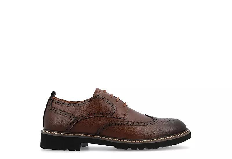 VANCE Campbell Tru Comfort Foam Men's Wingtip Dress Shoes, Size: 8.5, Brown Product Image