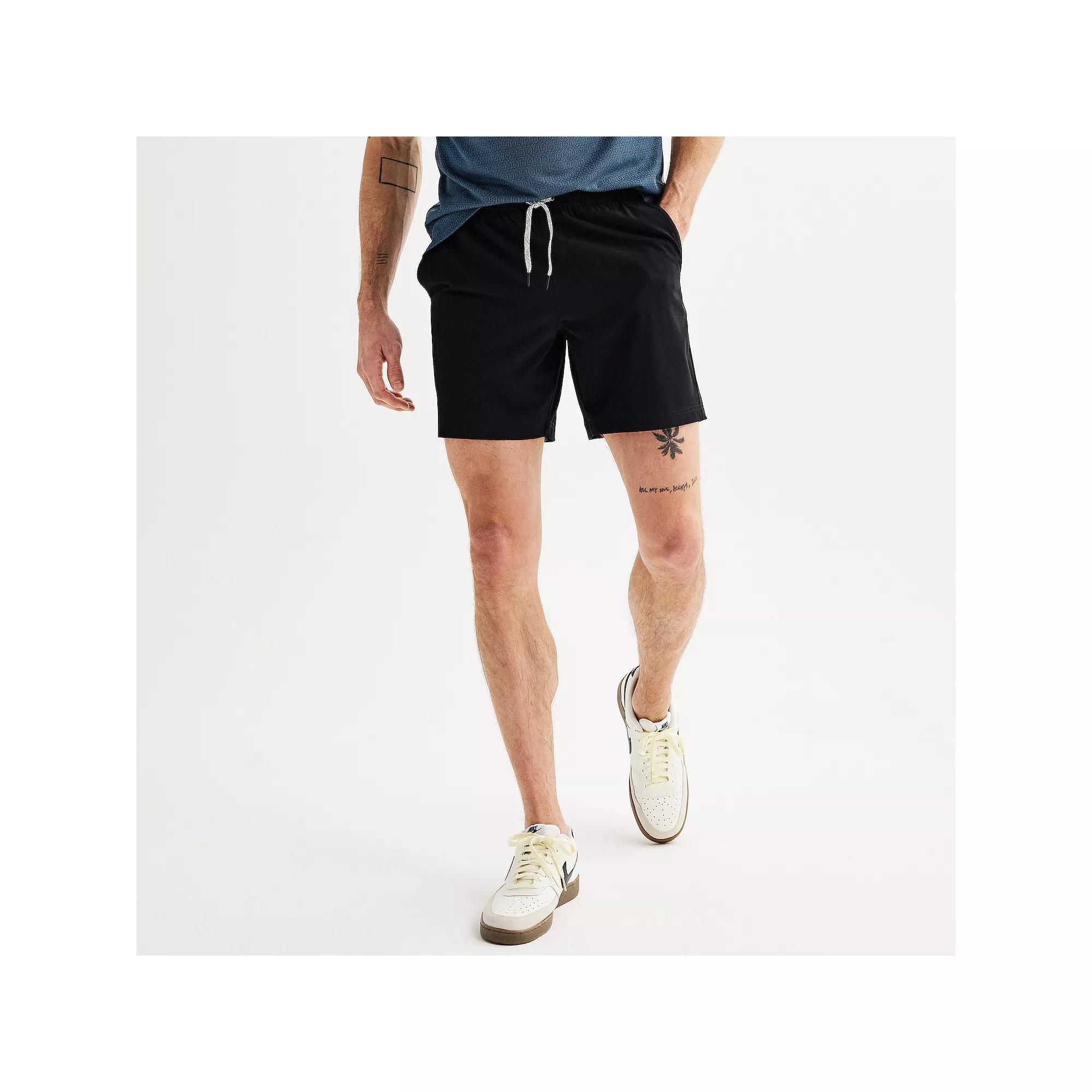 Men's FLX Core Dynamic 7-in. Stretch Lined Shorts, Size: Large, Dark Gray Product Image