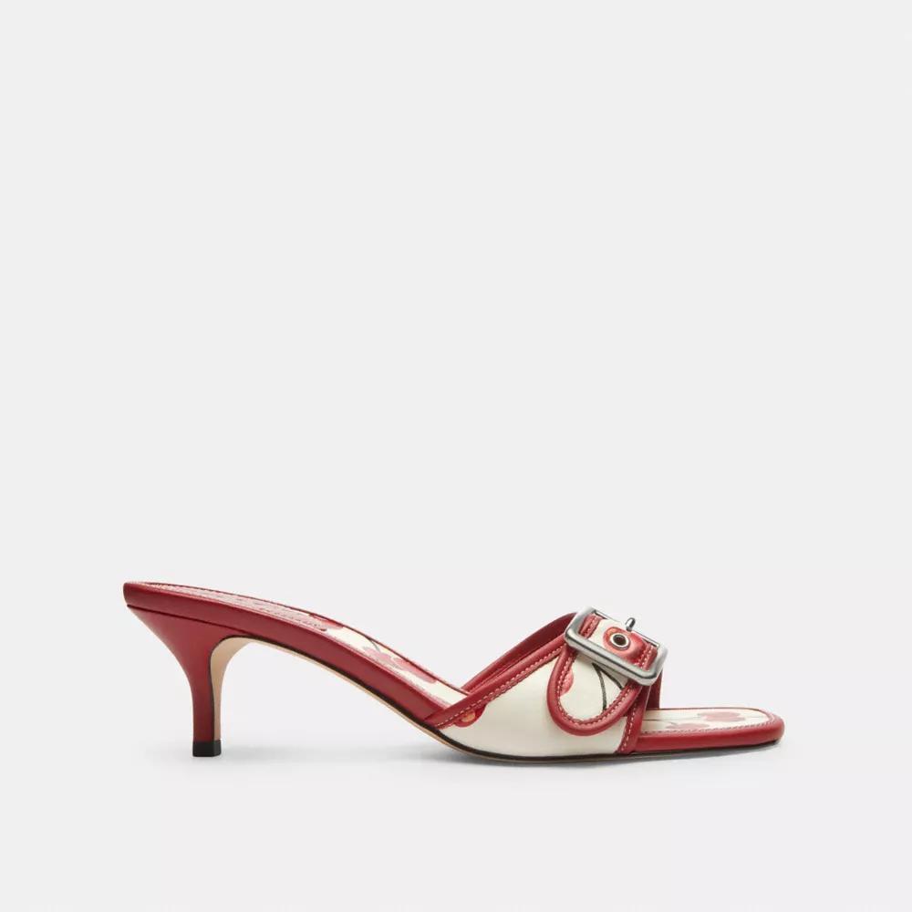 Margot Sandal With Cherry Print Product Image