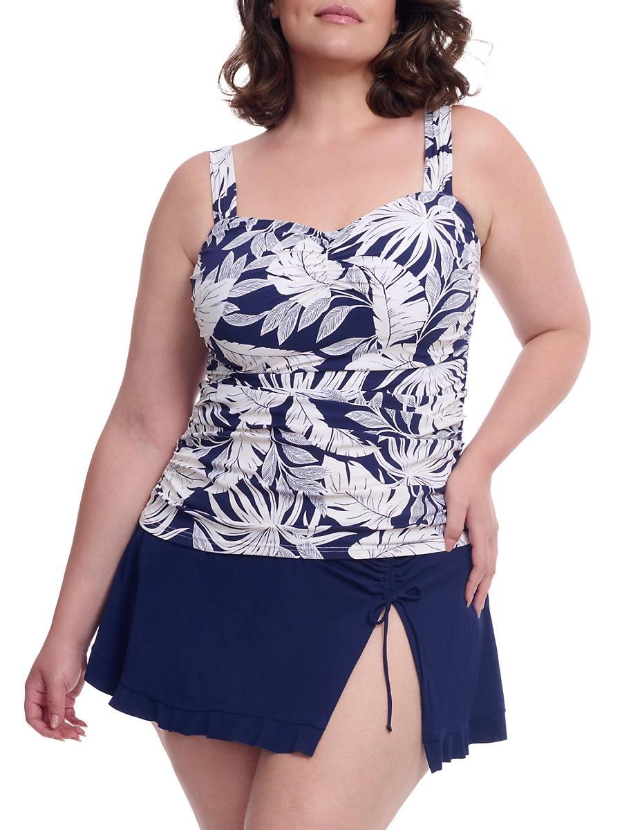 Womens Plus Malaya Underwire Tankini Product Image