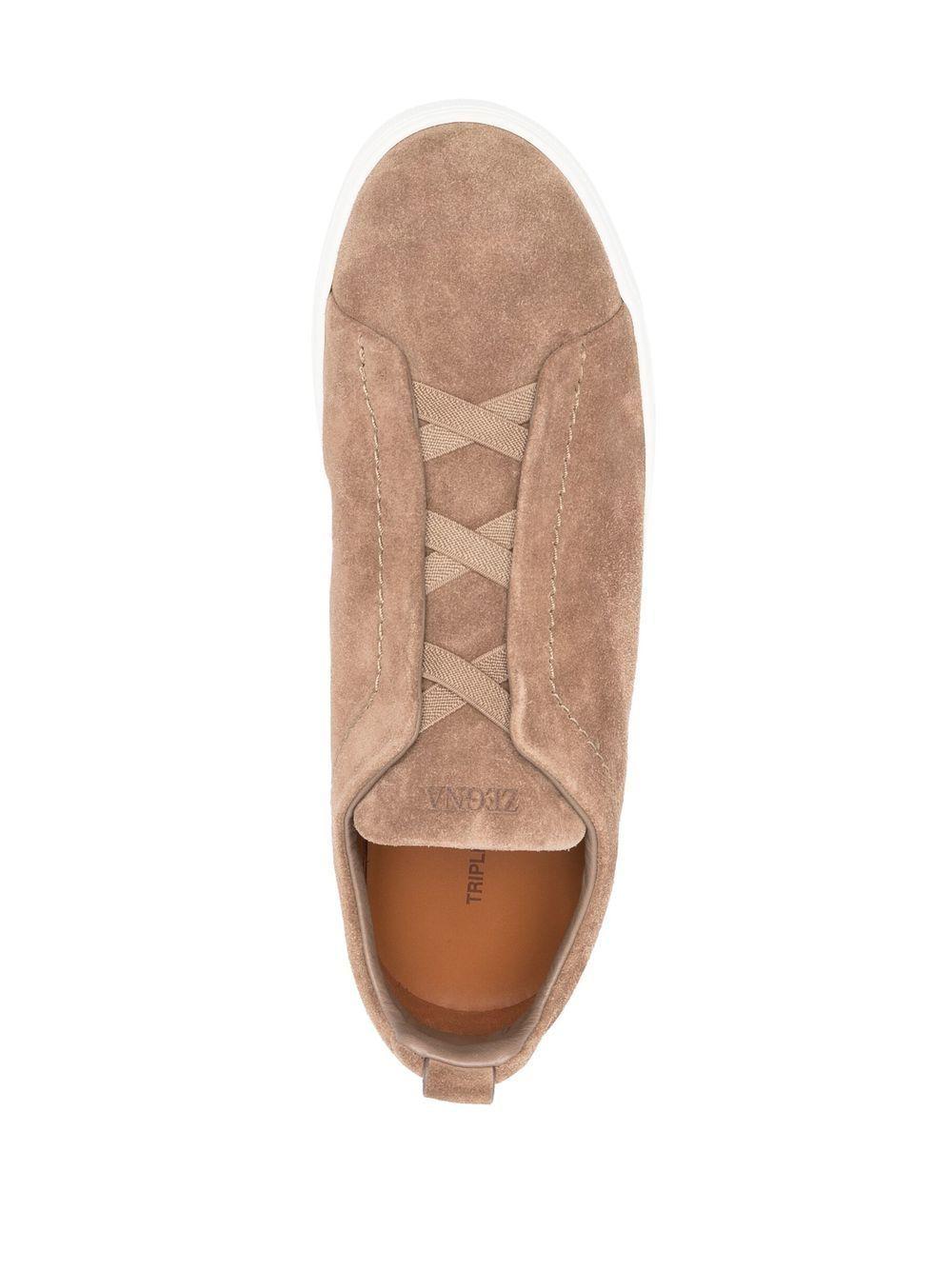 slip-on suede sneakers Product Image