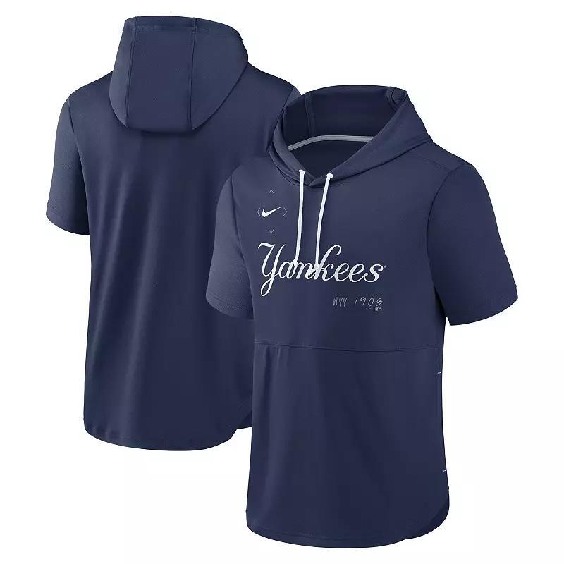 Men's Nike Black Colorado Rockies Springer Short Sleeve Team Pullover Hoodie, Size: Medium Product Image