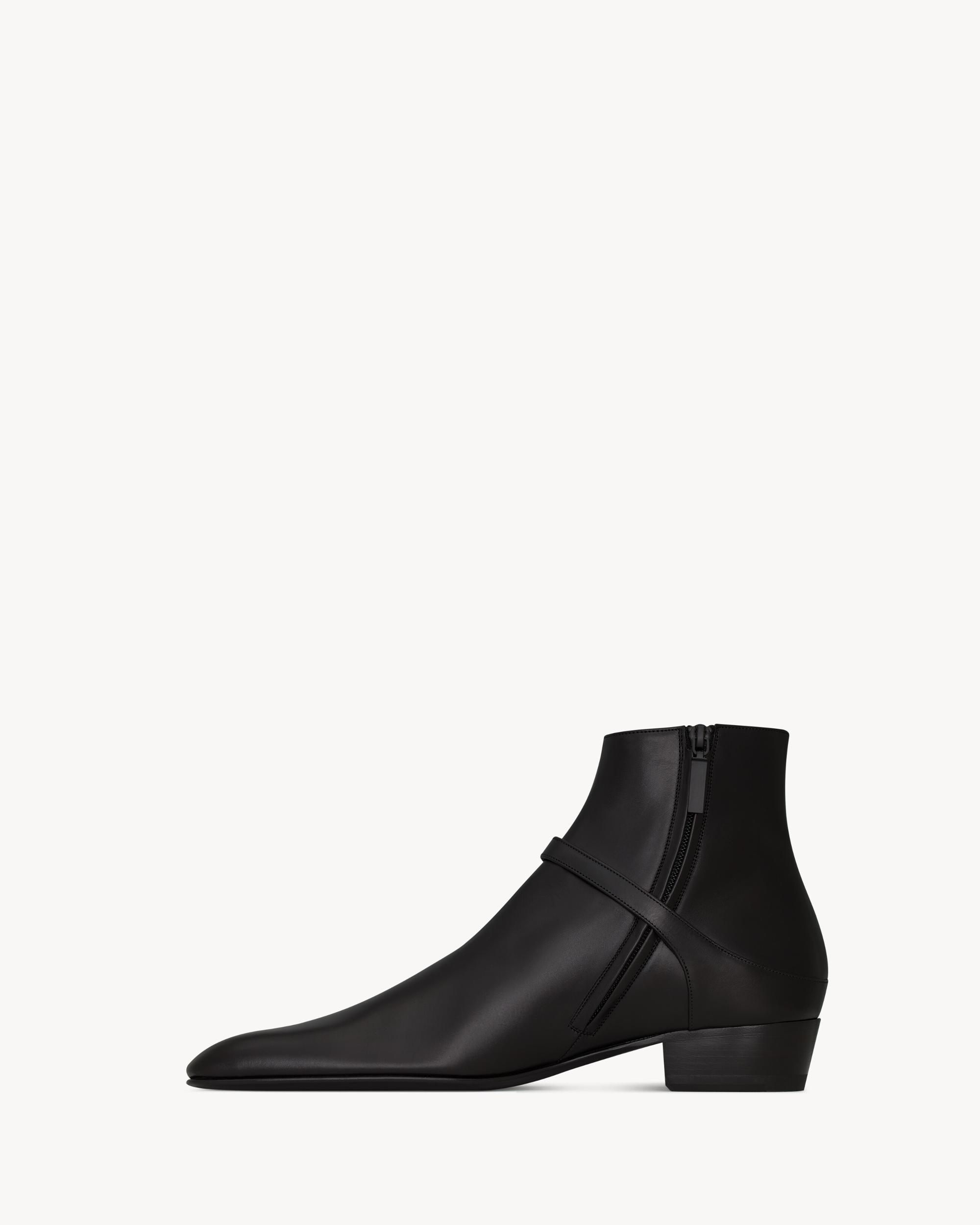 AUGUSTIN boots in smooth leather Product Image