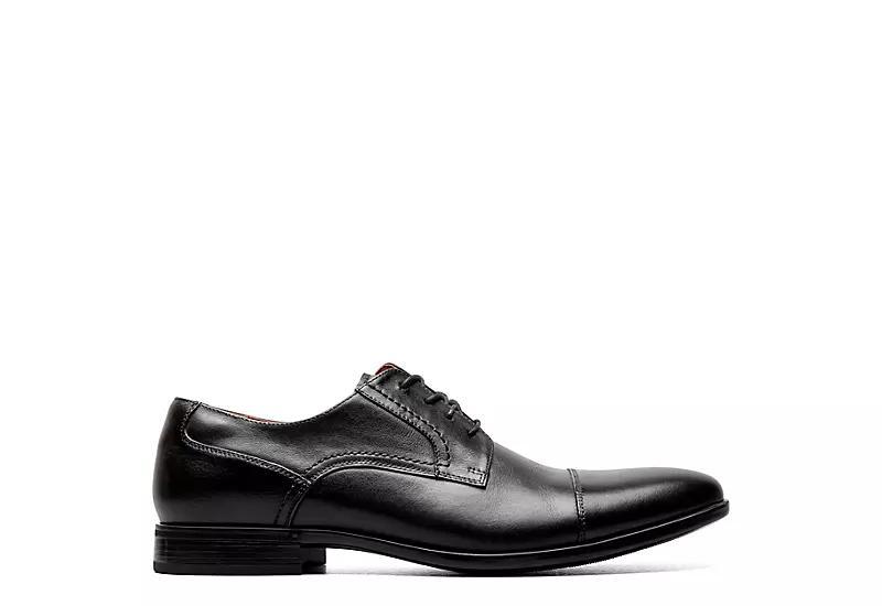 Johnston  Murphy Mens Lewis Leather Bike Toe Venetian Loafers Product Image