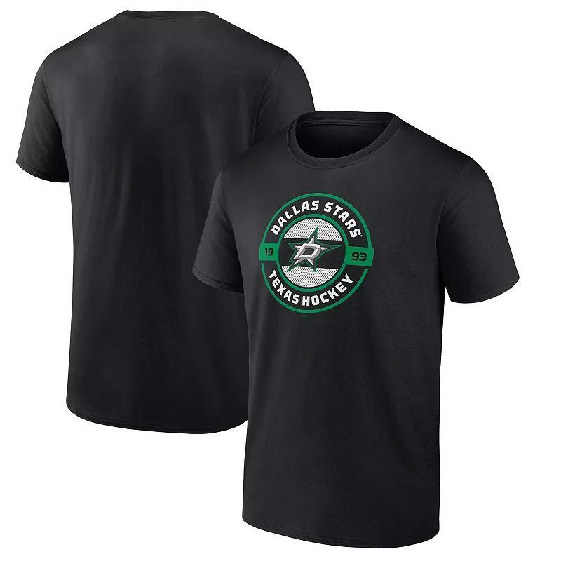 Men's Fanatics Black Dallas Stars Local T-Shirt, Size: Small, Str Black Product Image