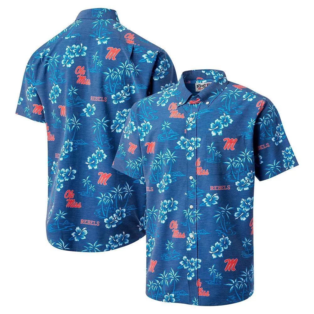 Men's Reyn Spooner Navy Ole Miss Rebels Classic Button-Up Shirt, Size: 3XL, Blue Product Image