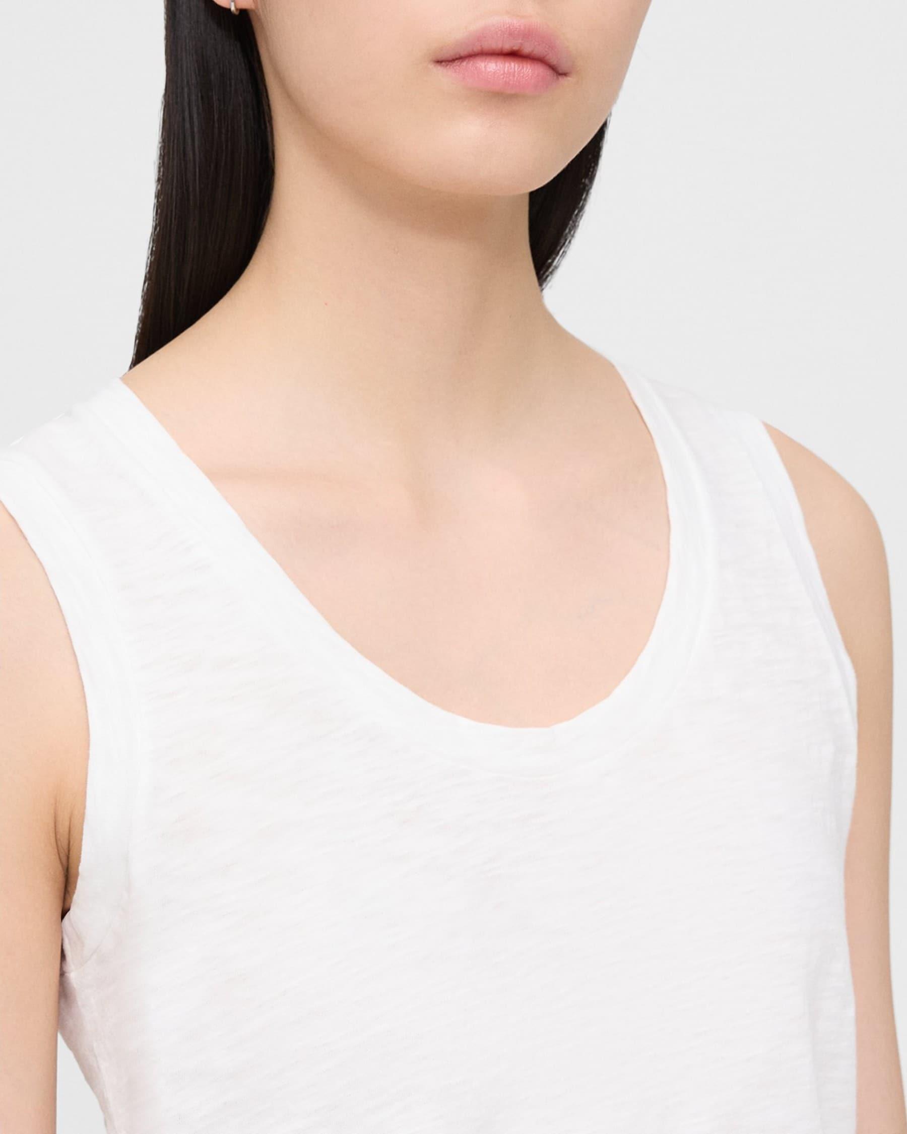 Easy Tank Top in Organic Slub Cotton Product Image
