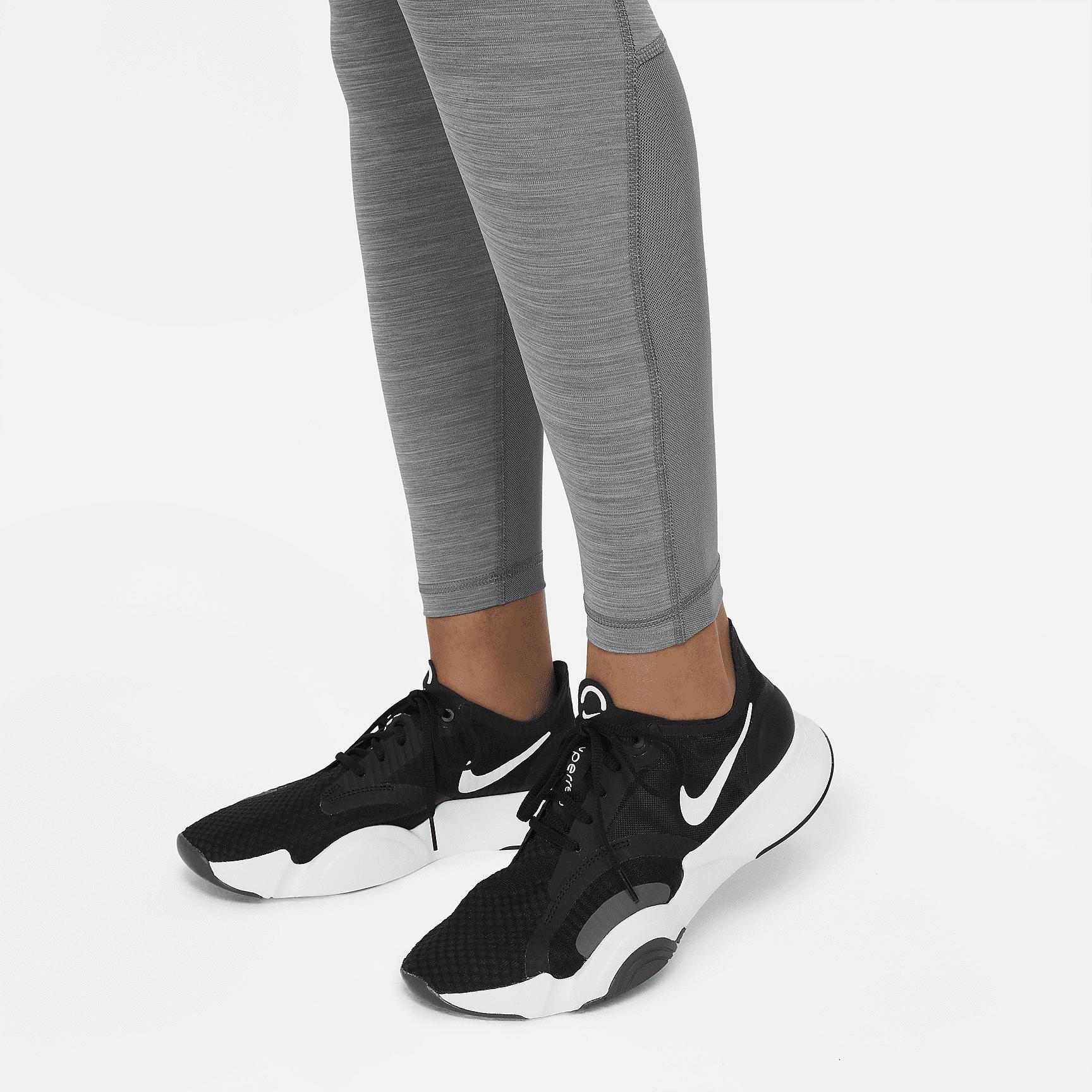 Nike Womens Pro 365 High-Waisted 7/8 Mesh Panel Leggings Product Image