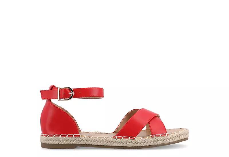 Journee Lyddia Women's Sandals, Size: 10, Red Product Image